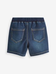 Dark Wash Jersey Denim Shorts (3mths-7yrs) - Image 2 of 2