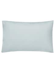 Laura Ashley Set of 2 Pale Seaspray 200 Thread Count Pillowcases - Image 1 of 1