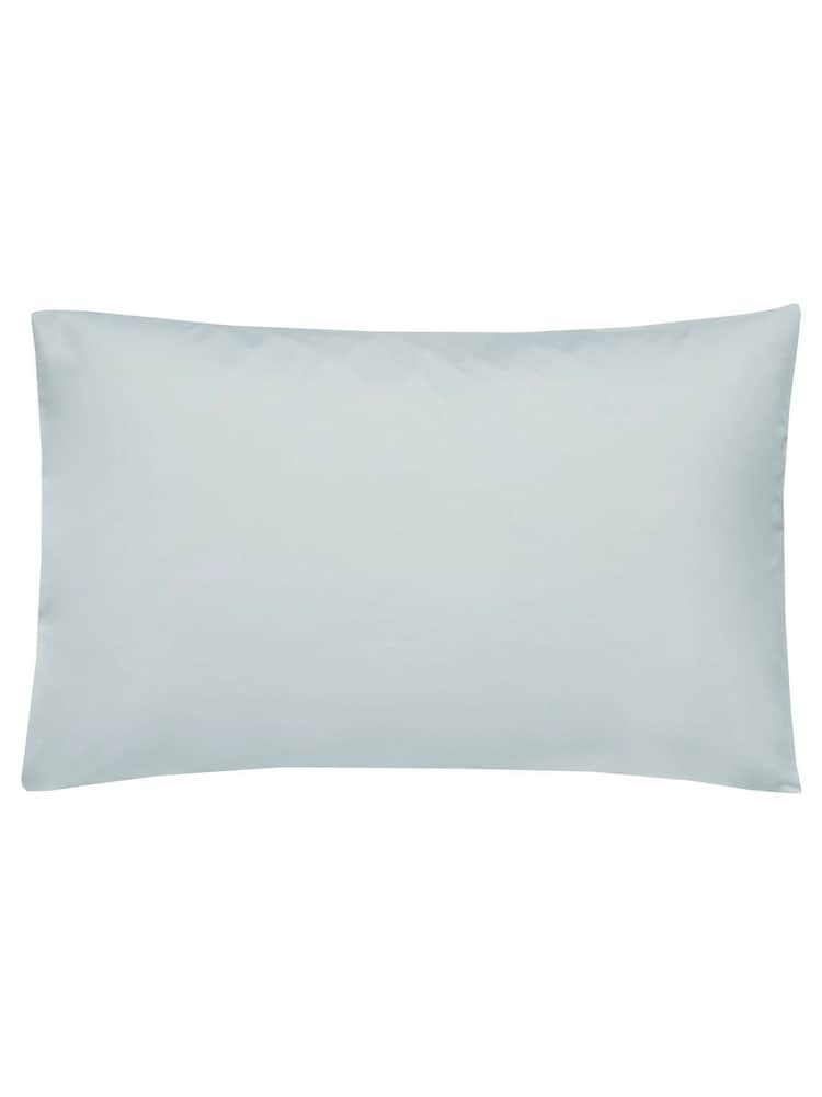 Laura Ashley Set of 2 Pale Seaspray 200 Thread Count Pillowcases - Image 1 of 1
