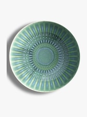 Kew Gardens Green Stoneware Salad Bowl - Image 4 of 4