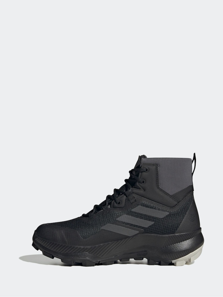 adidas Terrex Black Mid Rain.Rdy Womens Hiking Trainers - Image 3 of 11