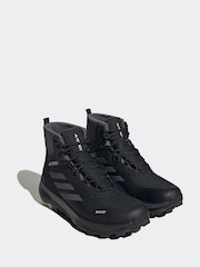 adidas Terrex Black Mid Rain.Rdy Womens Hiking Trainers - Image 4 of 11