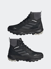 adidas Terrex Black Mid Rain.Rdy Womens Hiking Trainers - Image 8 of 11