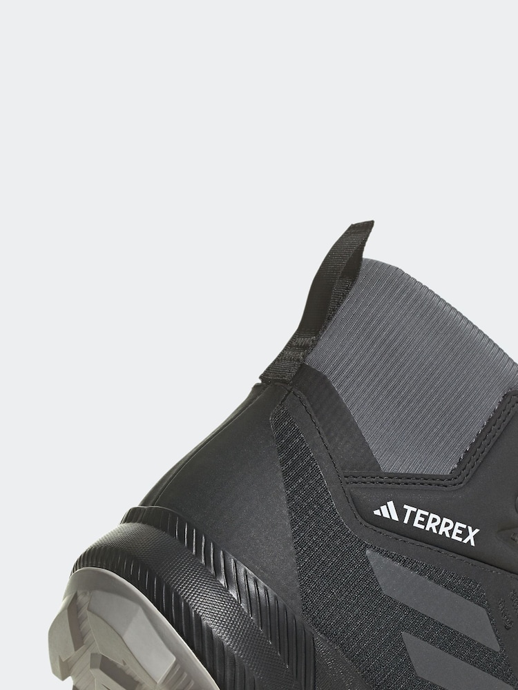 adidas Terrex Black Mid Rain.Rdy Womens Hiking Trainers - Image 10 of 11