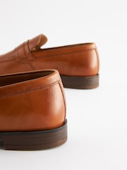 Tan Brown Saddle Loafers - Image 6 of 7