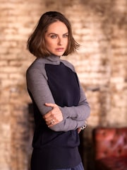 Celtic & Co. Blue Merino Jumper - Image 2 of 5