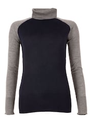 Celtic & Co. Blue Merino Jumper - Image 5 of 5