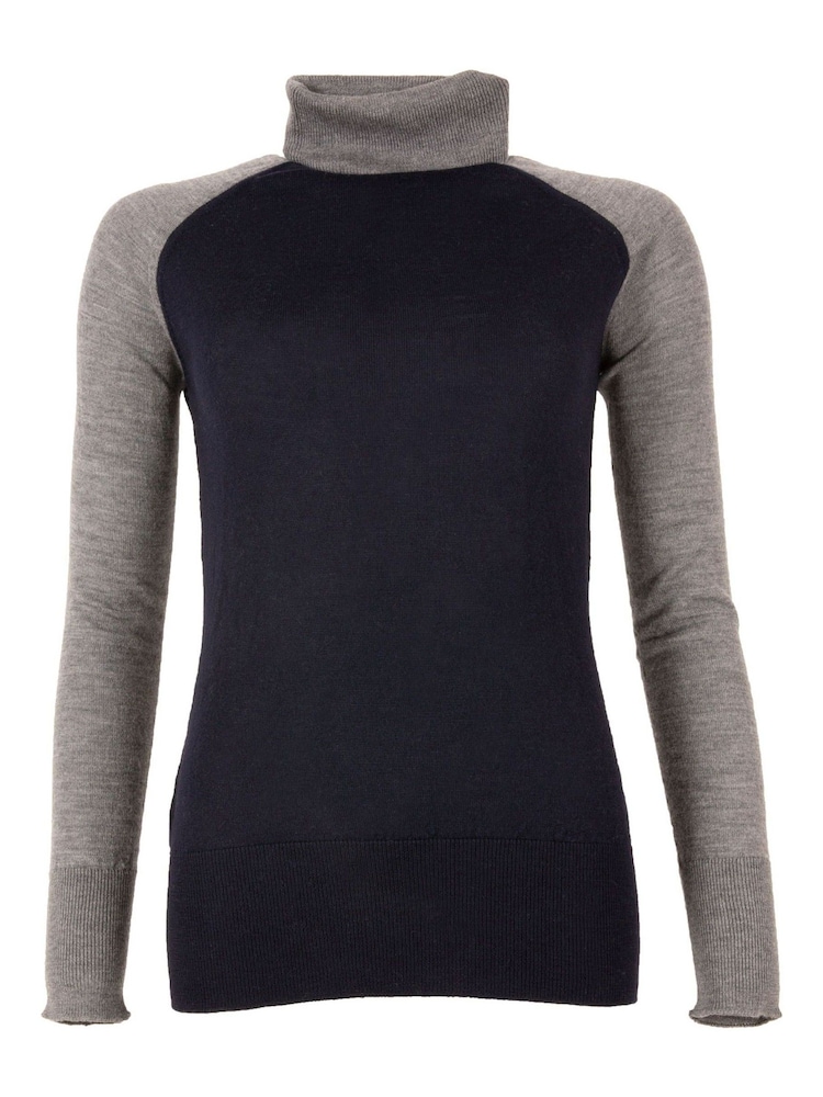 Celtic & Co. Blue Merino Jumper - Image 5 of 5