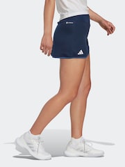 adidas Navy Tennis Club Skirt - Image 3 of 6