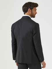 Skopes Black Tailored Fit Montague Suit: Jacket - Image 3 of 6