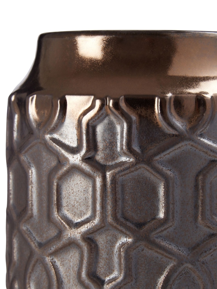 Interiors by Premier Blue Large Ceramic Planter - Image 4 of 4