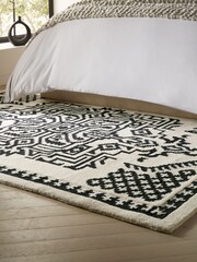 Monochrome Zana Global Oriental Rug - Image 2 of 5