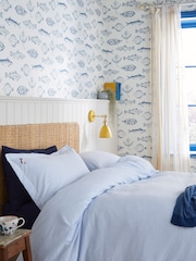 Joules Coast Blue Name The Plaice 10M Wallpaper - Image 1 of 3