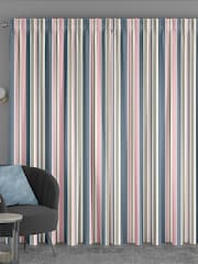 Pink Huddson Made To Measure 100% Cotton Curtains - Image 2 of 9
