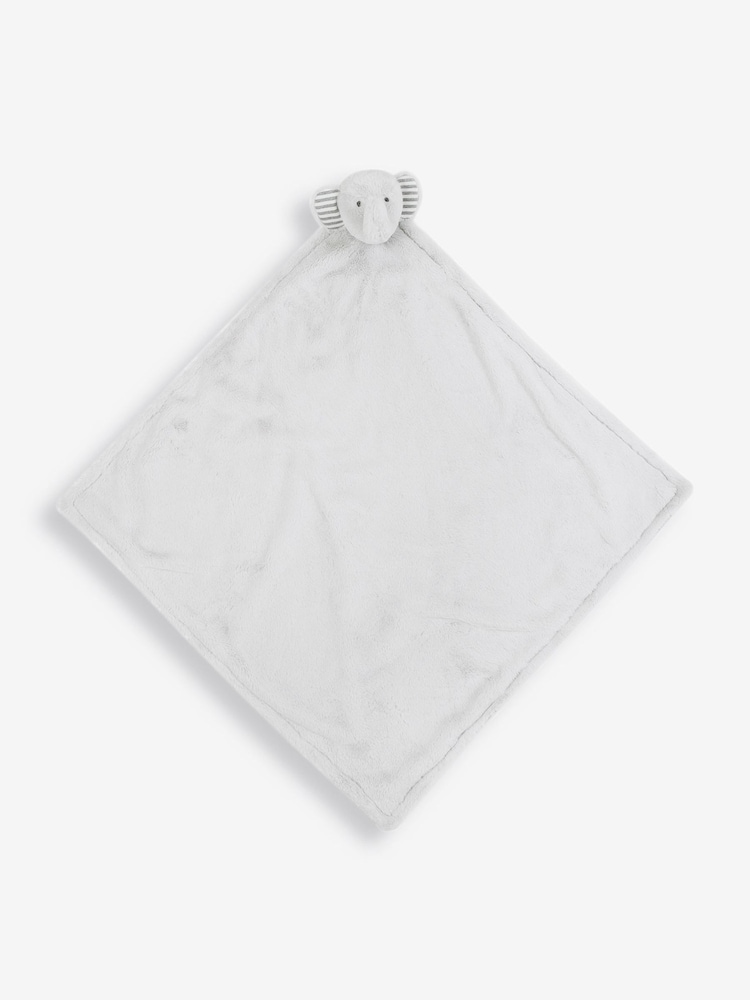 JoJo Maman Bébé Grey Elephant Snuggle Blanket - Image 1 of 2