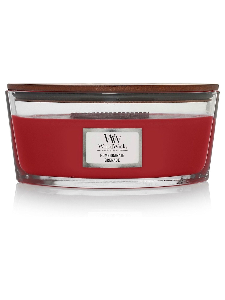 Woodwick Red Ellipse Pomegrante Candle - Image 1 of 1