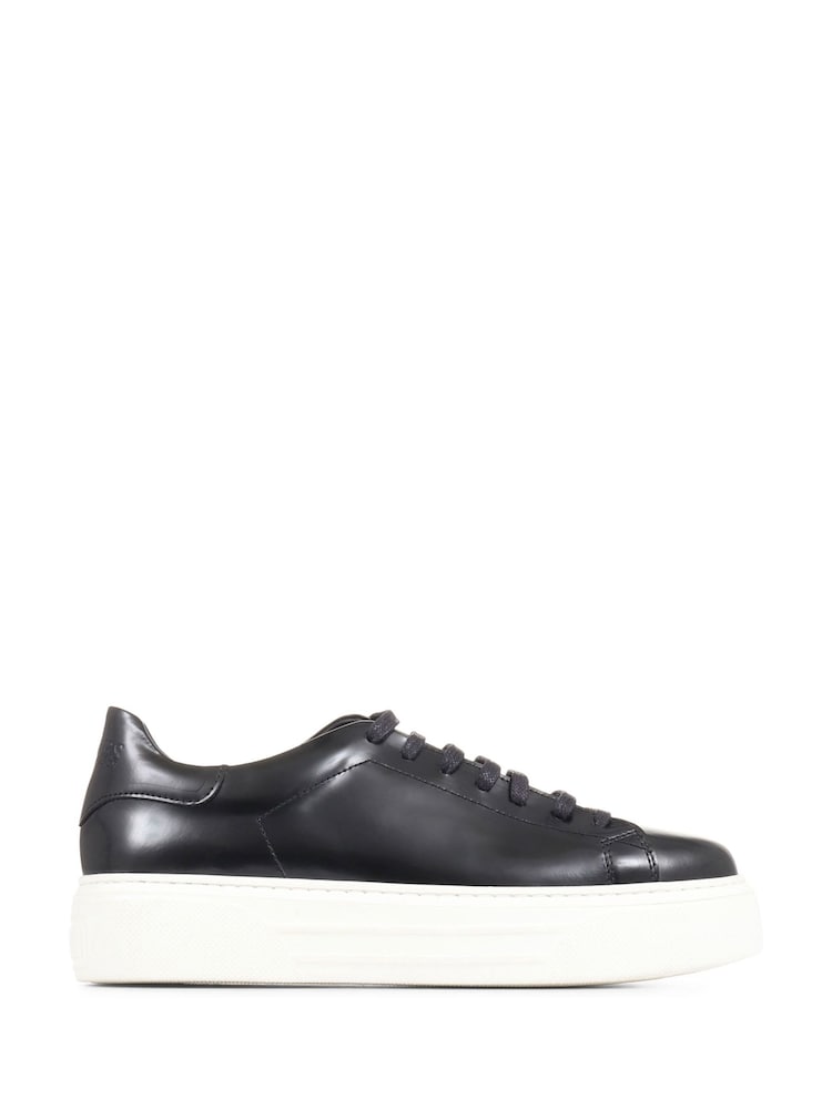 Jones Bootmaker Black Sylvia Chunky Platform Trainers - Image 1 of 5