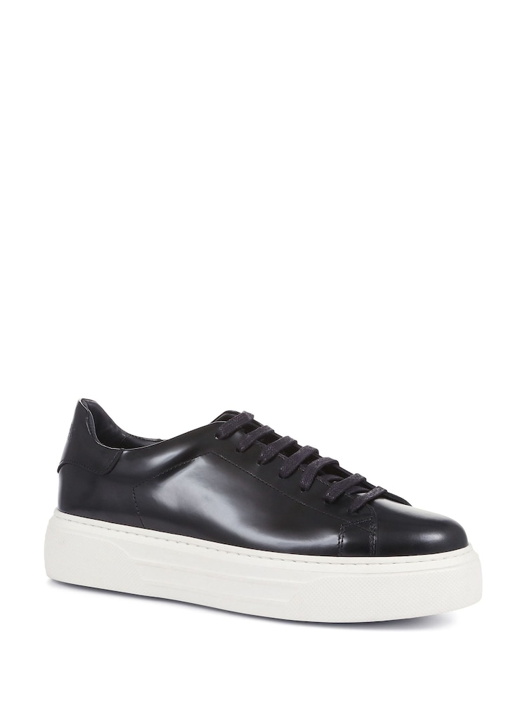 Jones Bootmaker Black Sylvia Chunky Platform Trainers - Image 2 of 5 Jones Bootmaker Black Sylvia Chunky Platform Trainers - Image 2 of 5