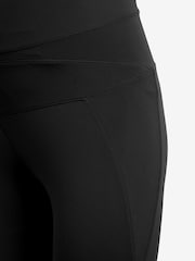 Black Maternity Sports Cycling Shorts - Image 7 of 7