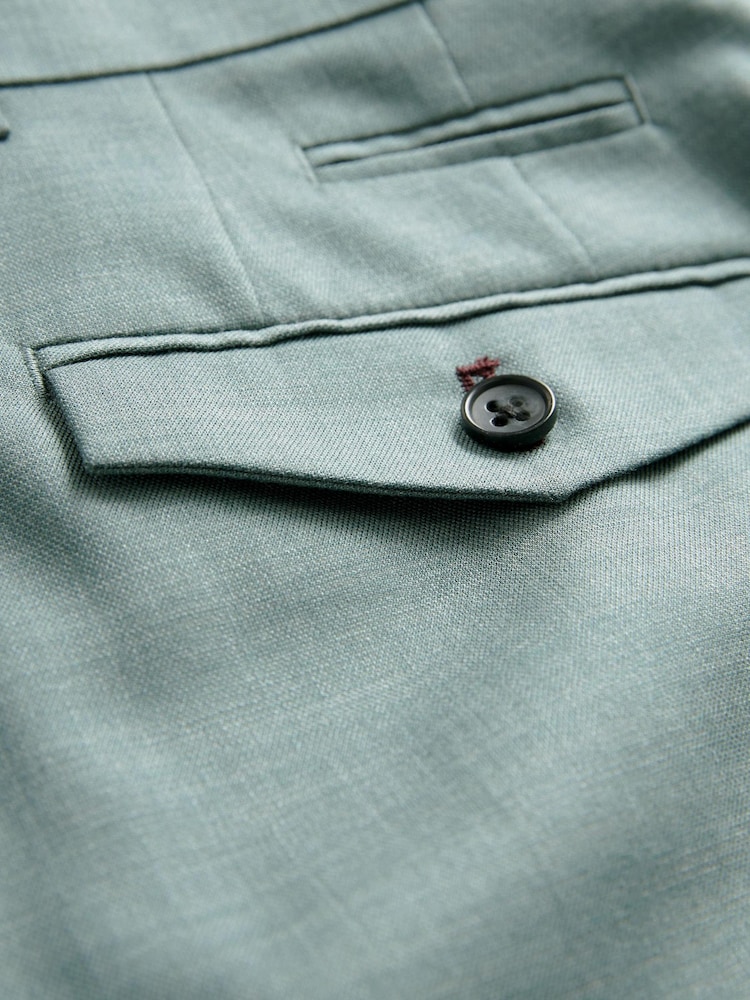 Green Skinny Formal Trousers - Image 9 of 9 Green Skinny Formal Trousers - Image 9 of 9