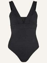 Accessorize Black Mesh Shaping Lexi Swimsuit - Image 4 of 4