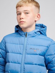 JW Font Padded Puffer Coat - Image 3 of 7