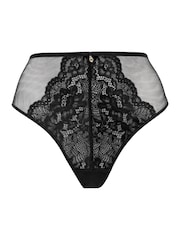 Pour Moi Black High Waist Milan Knickers - Image 4 of 5