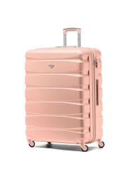 Flight Knight Large Hardcase Lightweight Check In Suitcase With 4 Wheels - Image 1 of 6