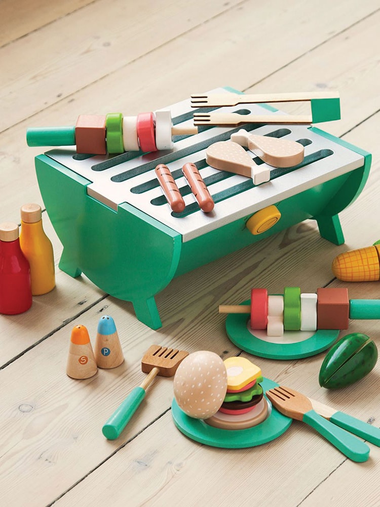 JoJo Maman Bébé Grill & Serve BBQ Play Set - Image 2 of 3