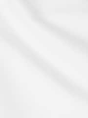 White Regular Fit Easy Care Single Cuff Smart Shirt - Image 8 of 8
