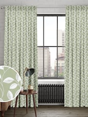 Green Mallix Made To Measure Curtains - Image 1 of 9