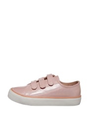 M&Co Girls Pink Metallic Trainers - Image 1 of 3