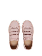 M&Co Girls Pink Metallic Trainers - Image 3 of 3