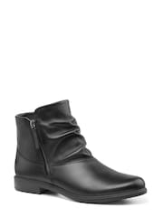 Hotter Chester II Wide Fit Black Zip-Fastening Boots - Image 2 of 4
