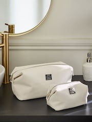 Faux Leather Slouch Make-Up Bag - Image 1 of 8