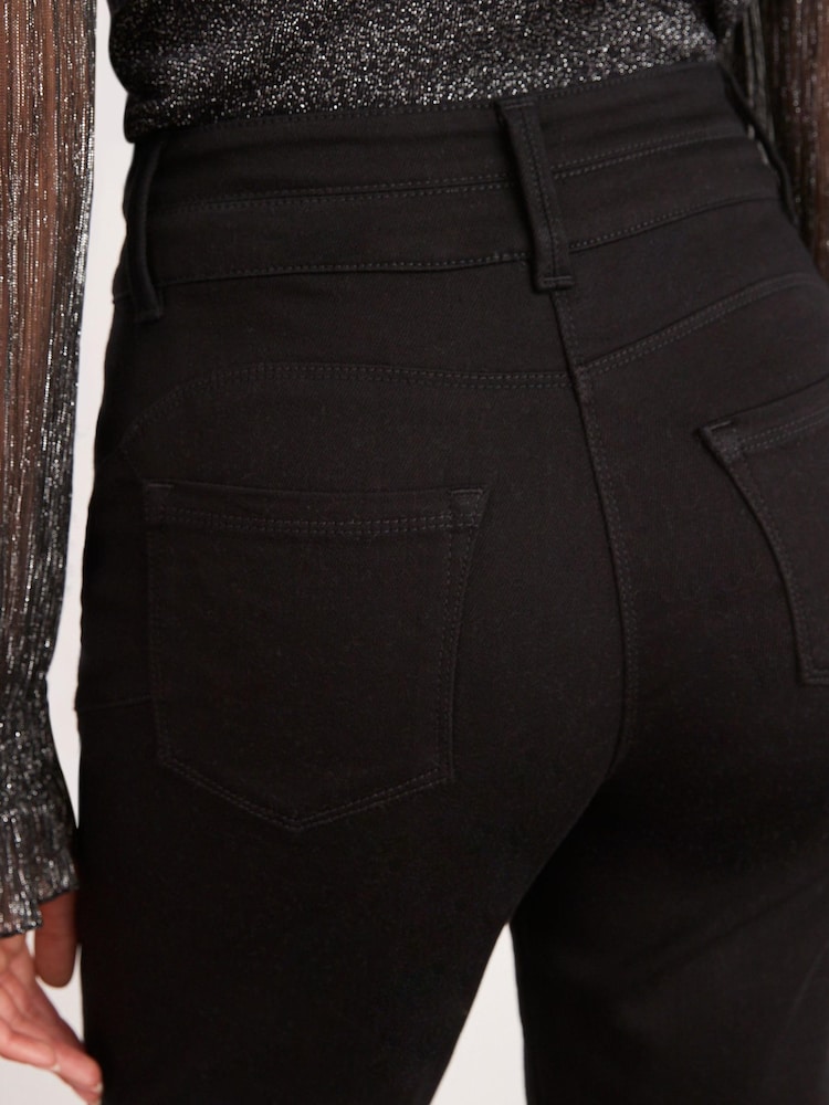 Black Lift, Slim And Shape Mom Jeans - Image 4 of 5