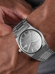 Accurist Mens Silver Tone Origin Stainless Steel Bracelet Analogue Watch - Image 6 of 6