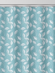Teal Blue Mallix Made To Measure Curtains - Image 8 of 9