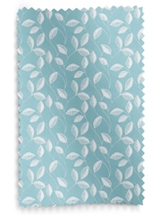 Teal Blue Mallix Made To Measure Curtains - Image 9 of 9