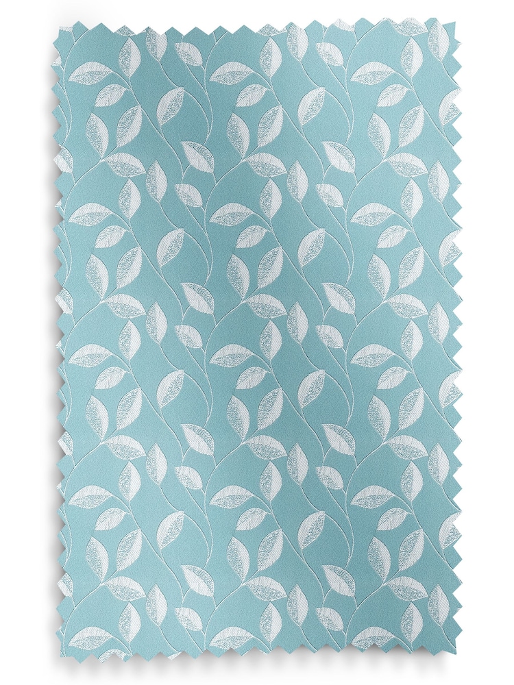 Teal Blue Mallix Made To Measure Curtains - Image 9 of 9