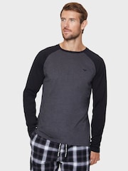 Threadbare Grey Cotton Pyjamas Set - Image 4 of 5