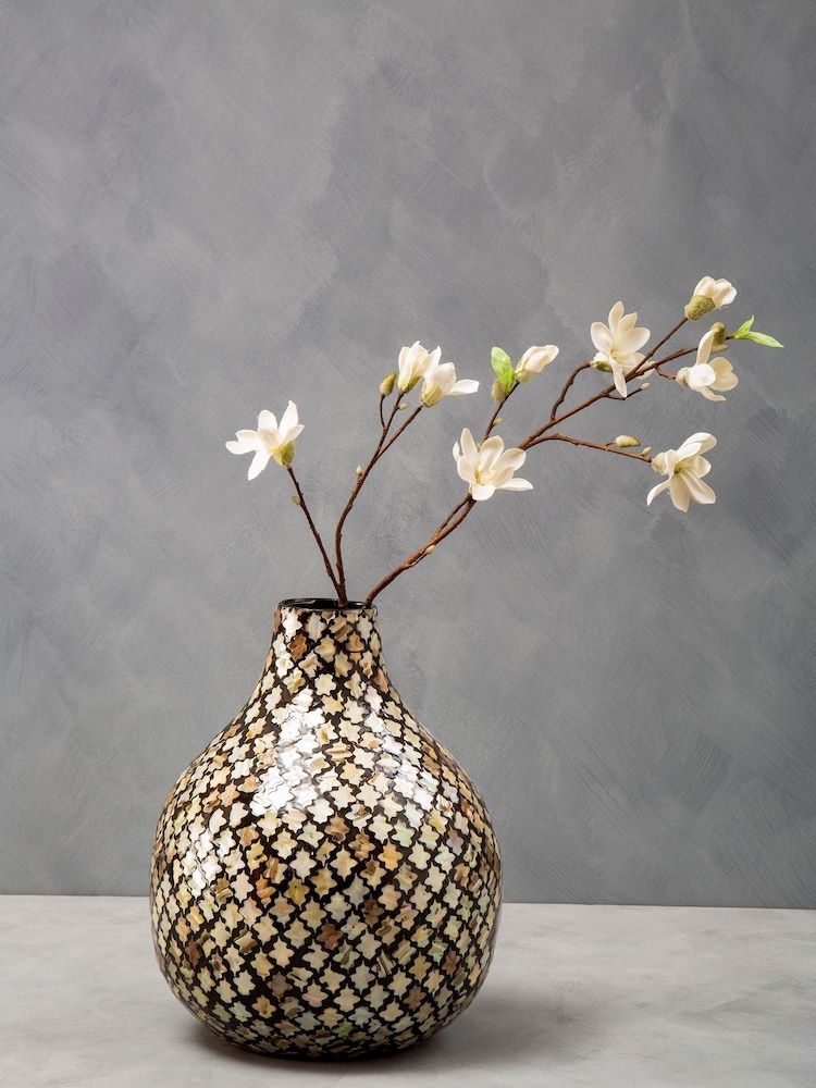 Fifty Five South Bronze Complements Decorative Vase - Image 1 of 4
