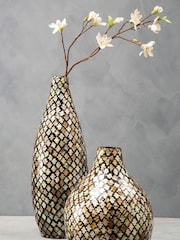 Fifty Five South Bronze Complements Decorative Vase - Image 2 of 4