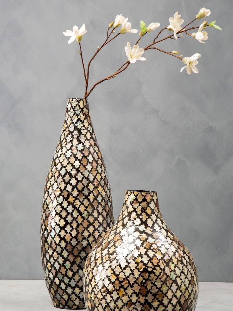 Fifty Five South Bronze Complements Decorative Vase - Image 2 of 4