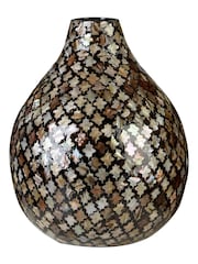 Fifty Five South Bronze Complements Decorative Vase - Image 3 of 4