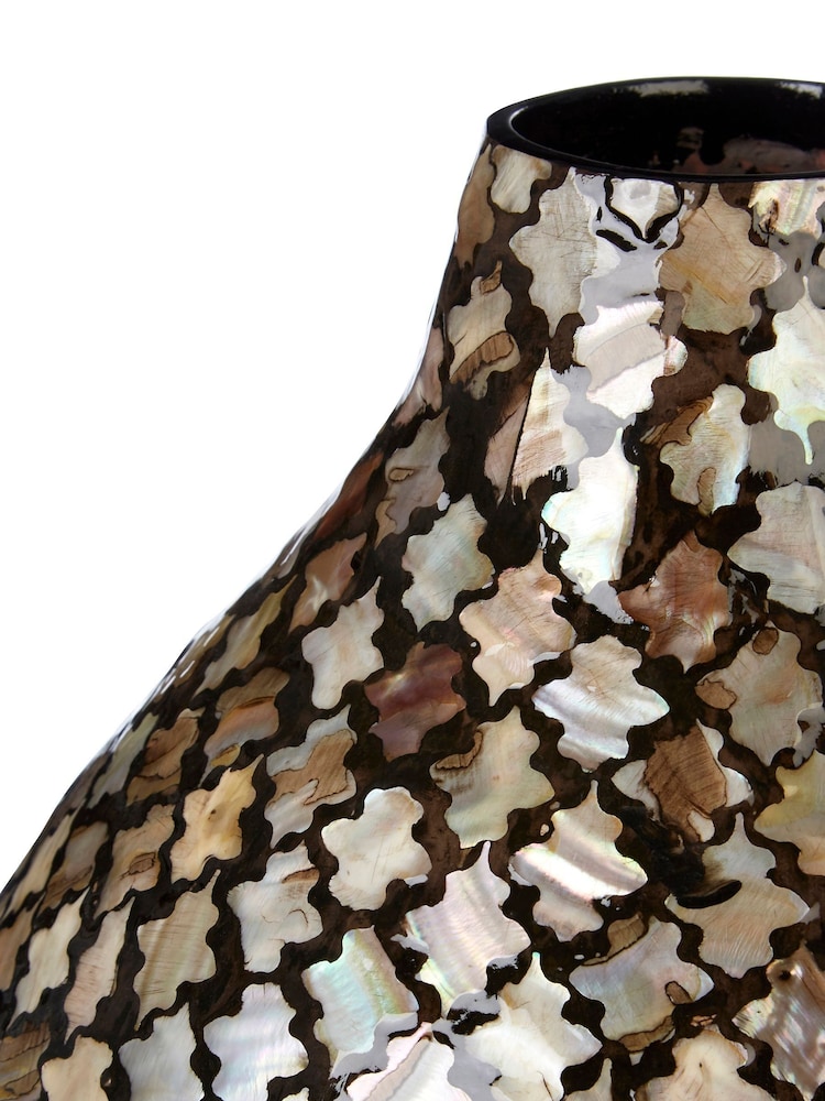 Fifty Five South Bronze Complements Decorative Vase - Image 4 of 4