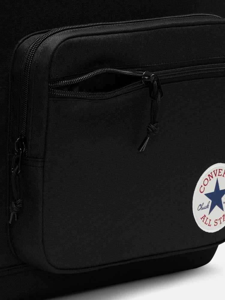 Converse Black 100% Cotton Go 2 Backpack - Image 5 of 7