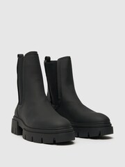 Schuh Amaya Chunky Chelsea Black Boots - Image 2 of 4