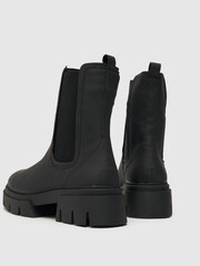 Schuh Amaya Chunky Chelsea Black Boots - Image 4 of 4