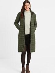 Tog 24 Green Oldstead Long Padded Coat - Image 4 of 8